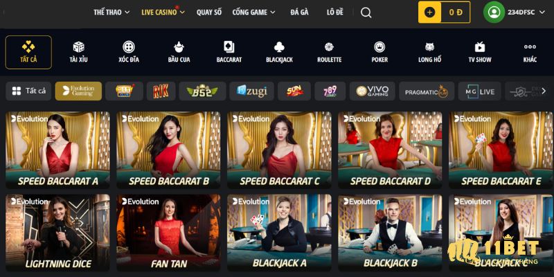 Giải trí cùng casino đẳng cấp trên trang web