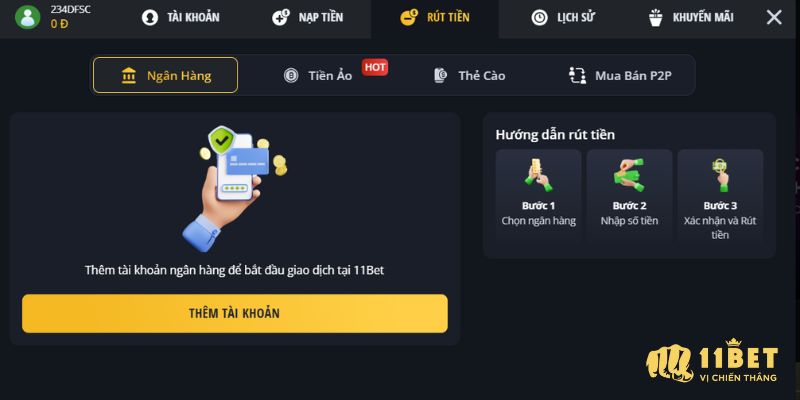 Rút tiền nhanh và nhận tiền đầy đủ