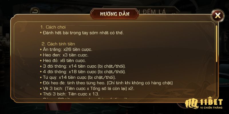Cách chơi Tiến Lên Đếm Lá chuẩn cho newbie