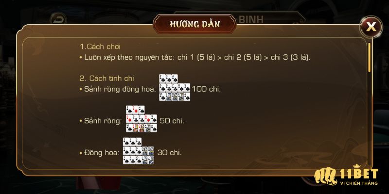 Cách xếp bài Mậu Binh chuẩn cho tân thủ